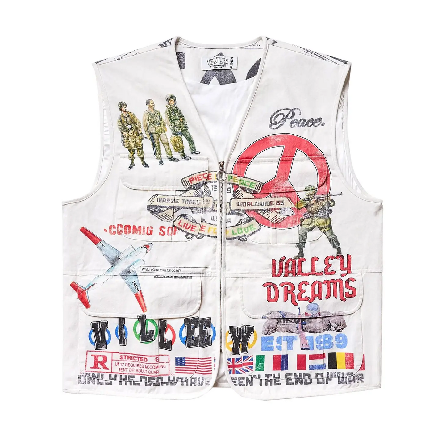 Vale Forever War Vest White