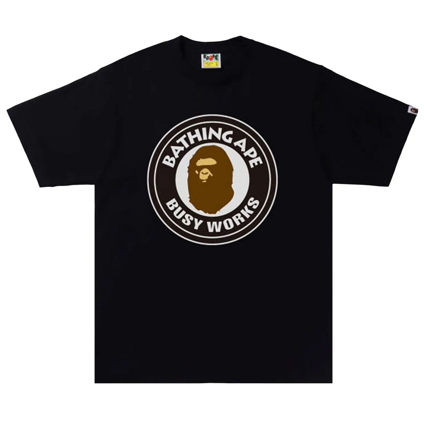 BAPE Busy Works Tee Tee Black [USED] - L (Used)