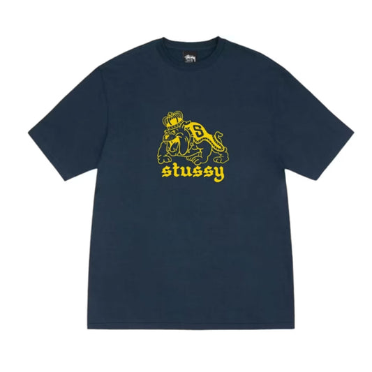 Stussy Bulldog Tee Navy