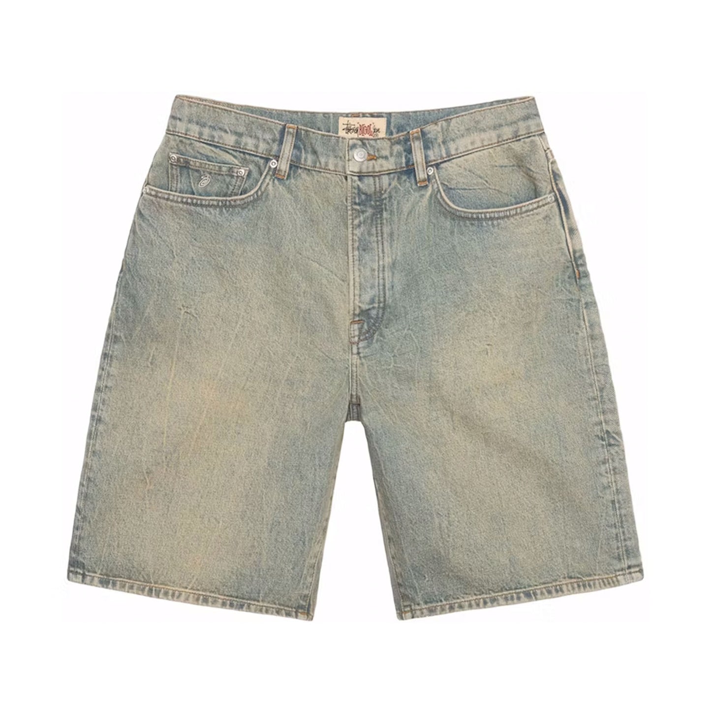 Stussy Big Ol' Denim Short Beach Wash [USED] - 38 (Used)