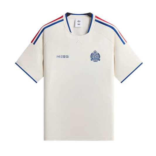 Kith x adidas Messi Football Jersey Chalk White