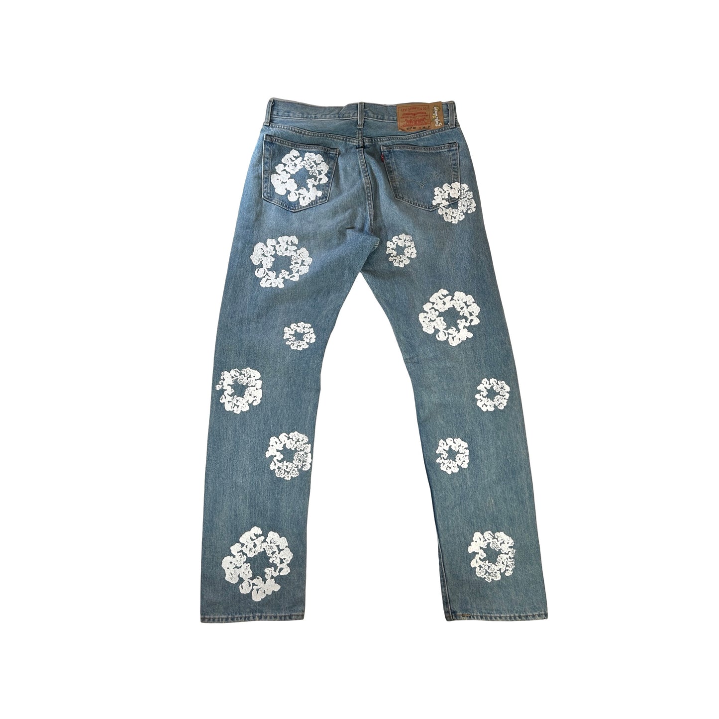 Denim Tears x Levi's Cotton Wreath Jean Light Wash [USED] - 36 x 34 (Used4)