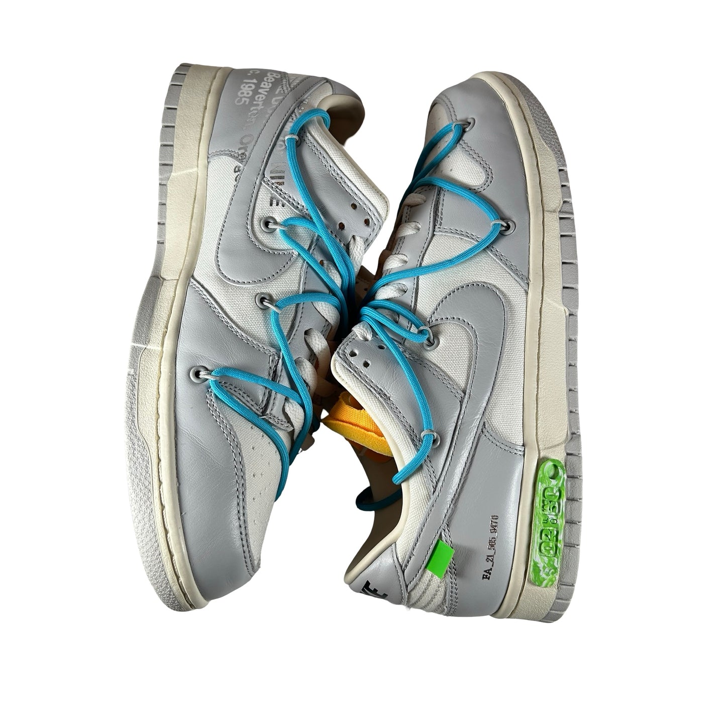 DM1602 115 Nike Dunk Low Off-White Lot 2 [USED] - 10.5 M (VNDS2)