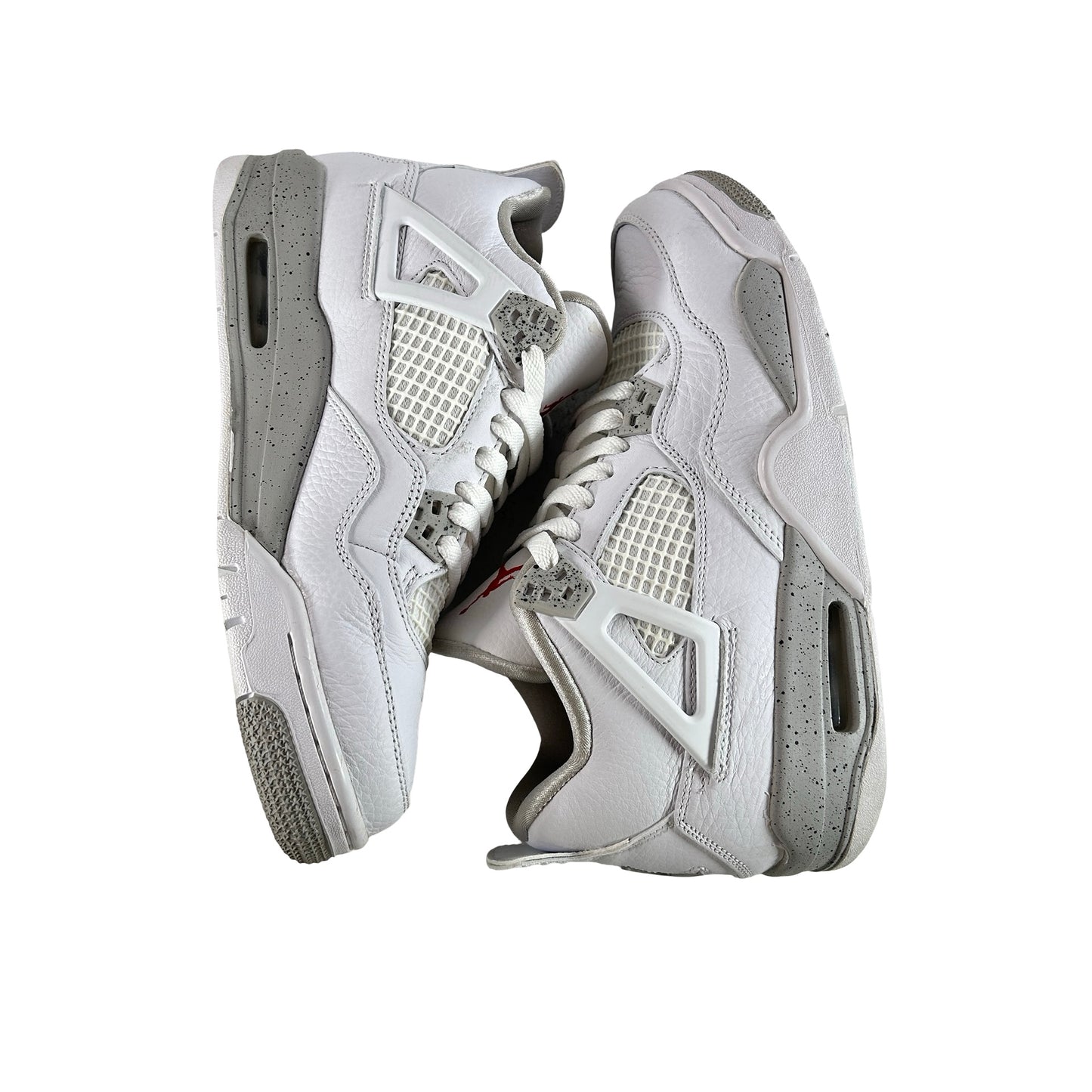 DJ4699 100 Jordan 4 Retro White Oreo (2021) (GS) [USED] - 7Y (Used4)