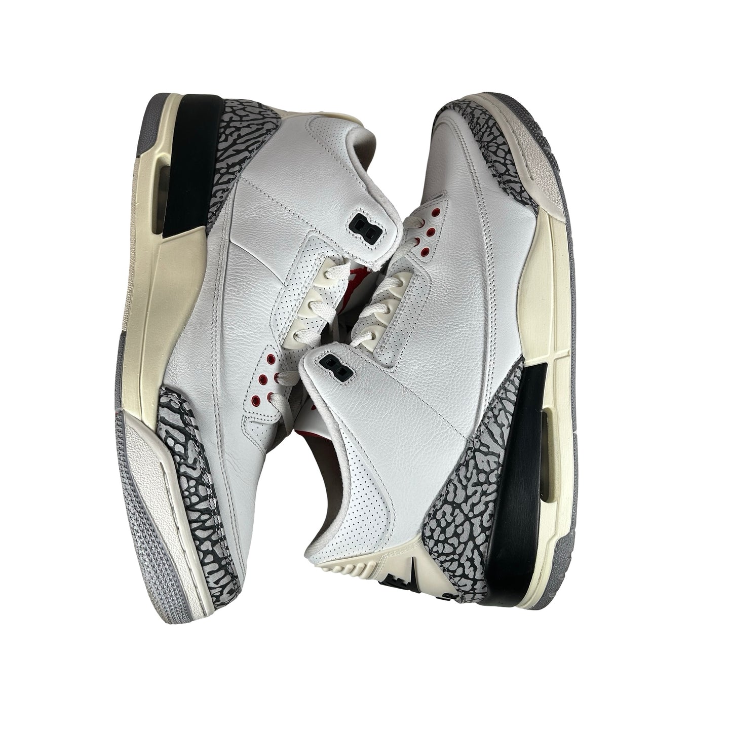 DN3707 100 Jordan 3 Retro White Cement Reimagined [USED] - 13 M (Used10)