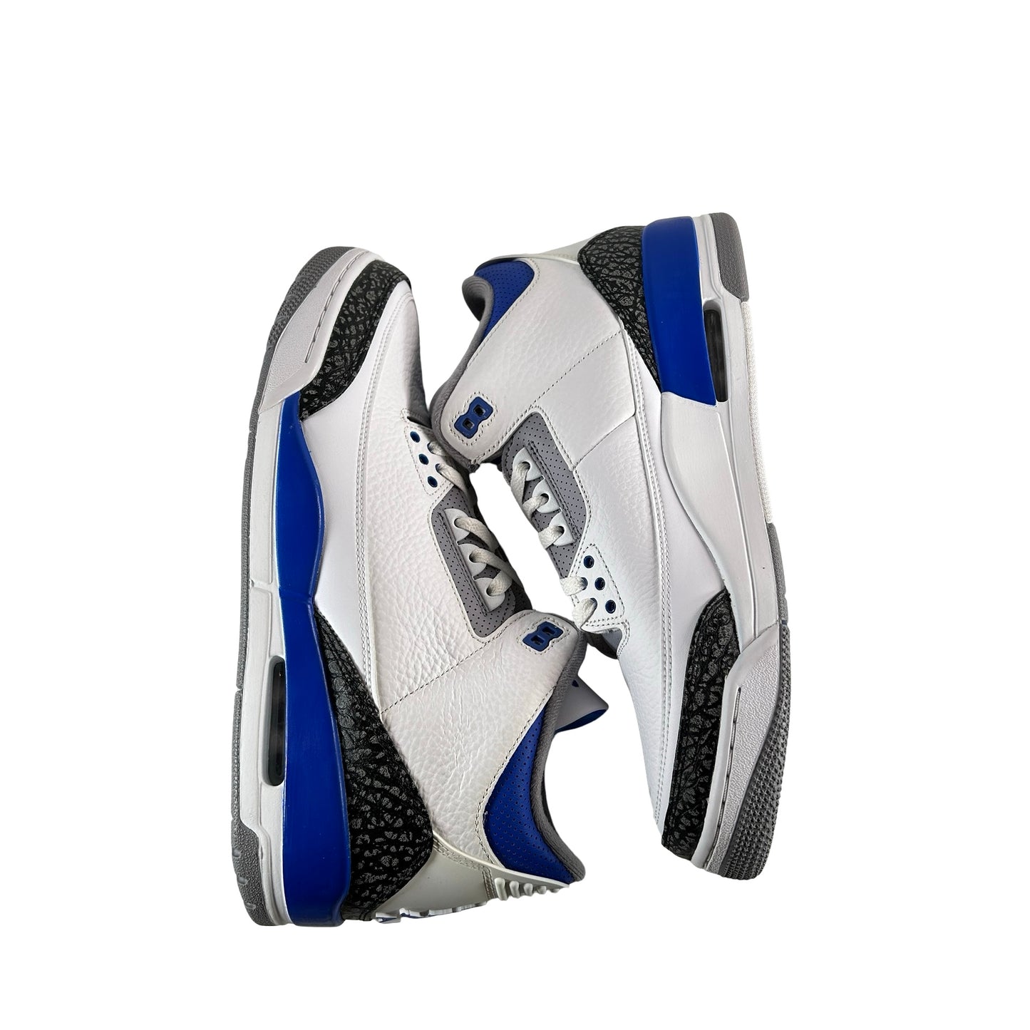 CT8532 145 Jordan 3 Retro Racer Blue [CONDITIONAL] - 12 M (Yellowing)