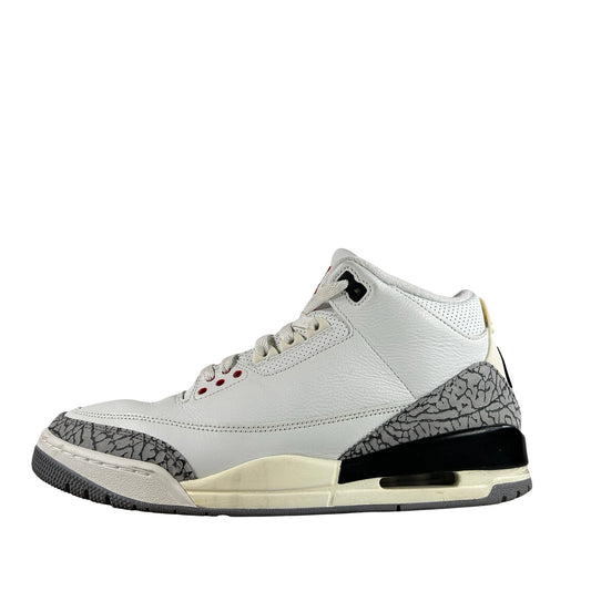 DN3707 100 Jordan 3 Retro White Cement Reimagined [USED] - 11 M (Used18)