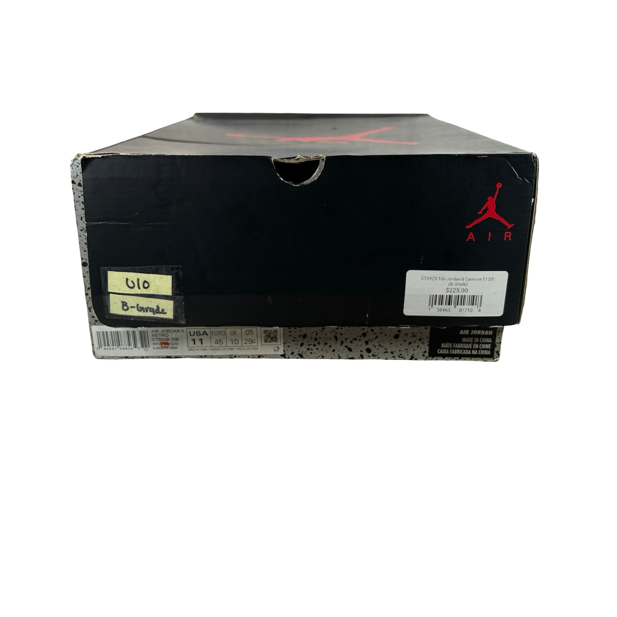 CT8529 106 Jordan 6 Retro Carmine (2021) [USED] - 11 M (Used10) (B-Grade)