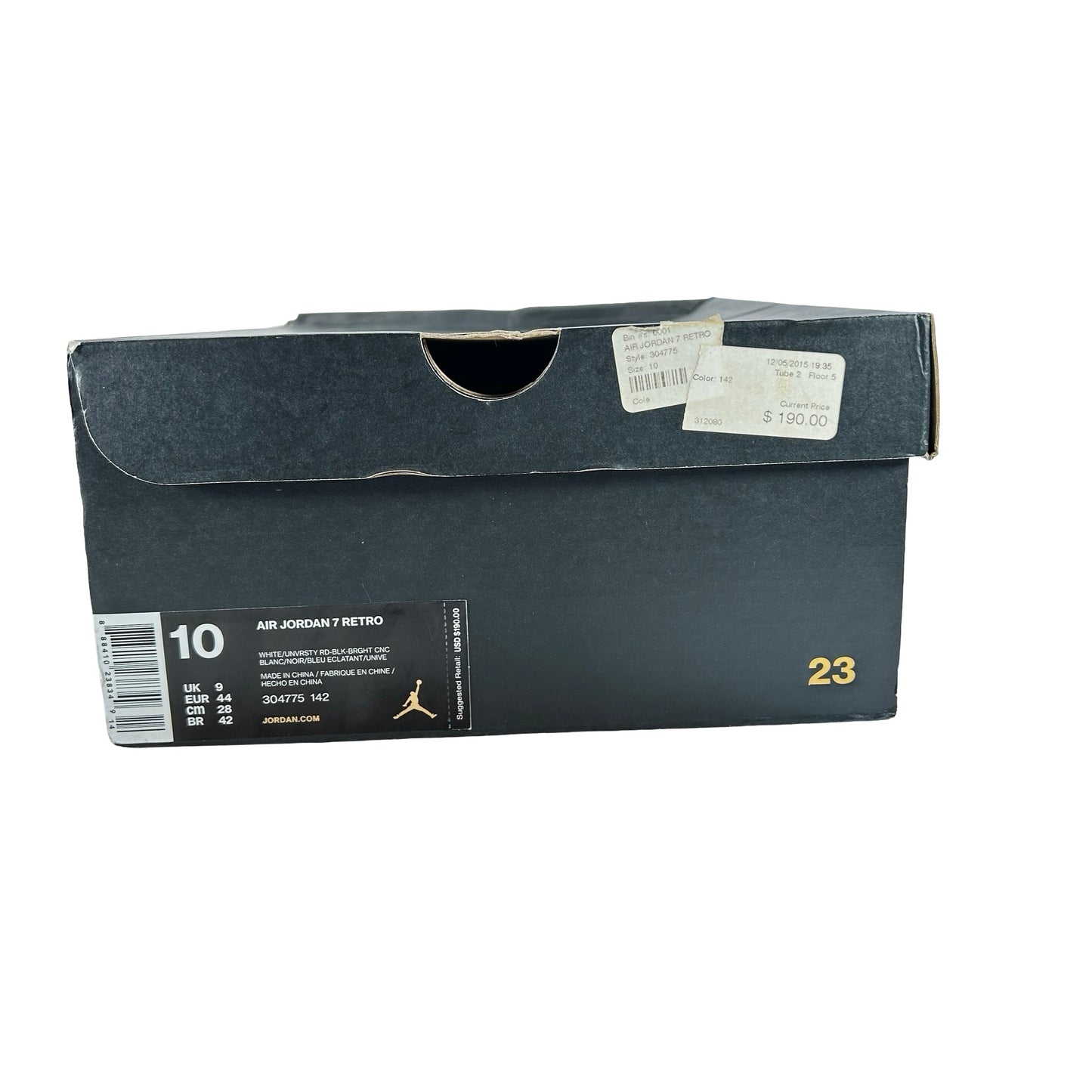304775 142 Jordan 7 Retro Nothing But Net [USED] - 10 M (Used)