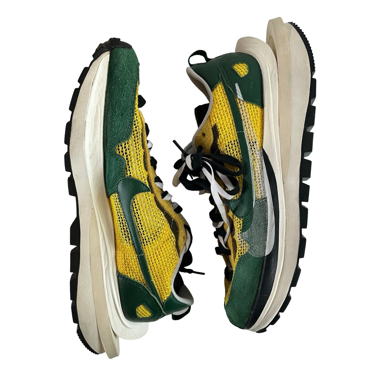 CV1363 700 Nike Vaporwaffle sacai Tour Yellow Stadium Green [USED] - 12 M (Used)