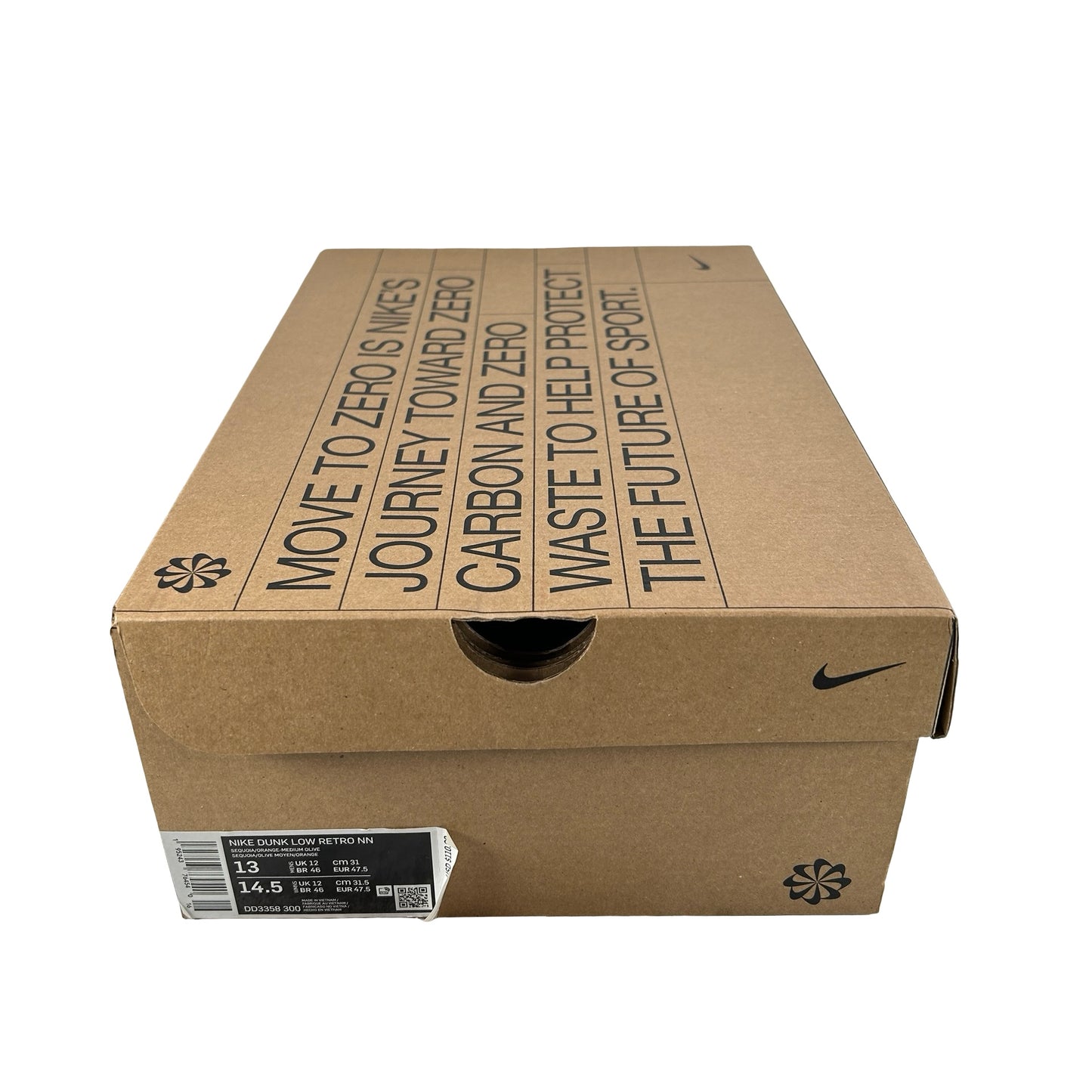 DD3358 300 Nike Dunk Low Next Nature Sequoia [USED] - 13 M (Used)