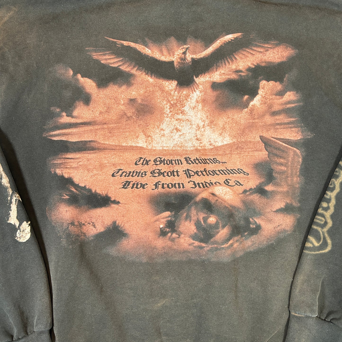 Travis Scott Cactus Jack x Coachella (2025) Pullover Hoodie Black Brown