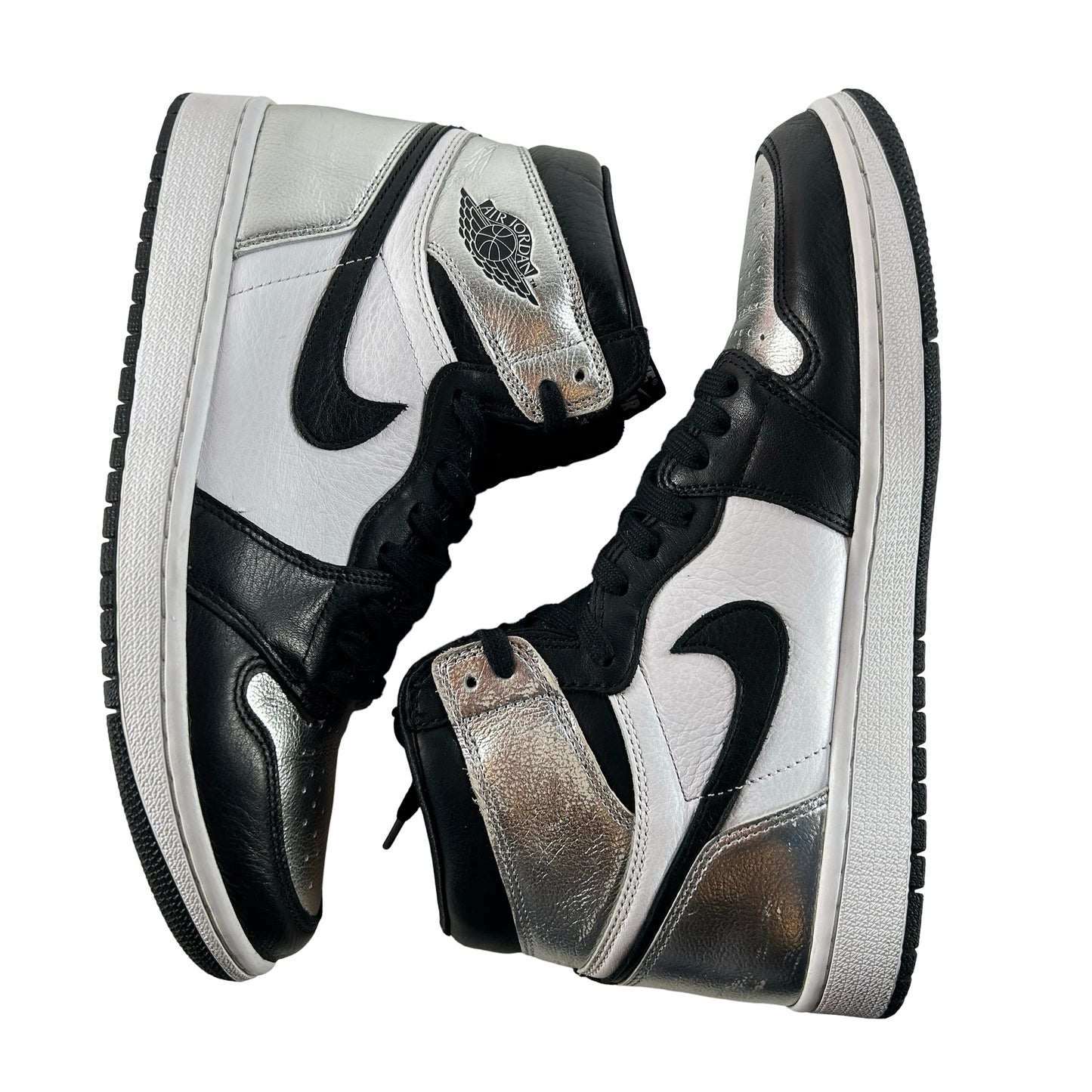CD0461 001 Jordan 1 Retro High Silver Toe (Women's) [USED] - 10.5 W (Used2)