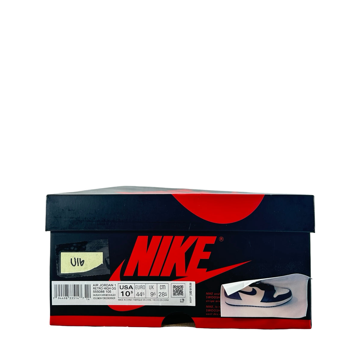 555088 105 Jordan 1 Mocha [USED] - 10.5 M (Used16)
