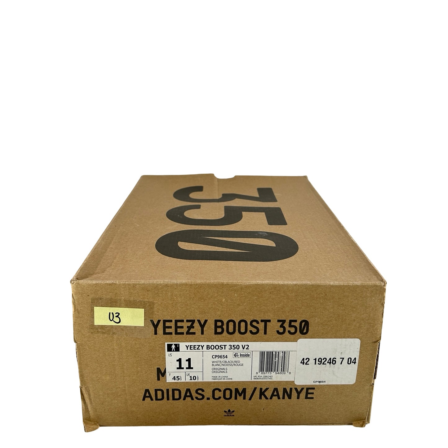 CP9654 Yeezy 350 V2 Zebra [USED] - 11 M (Used3)