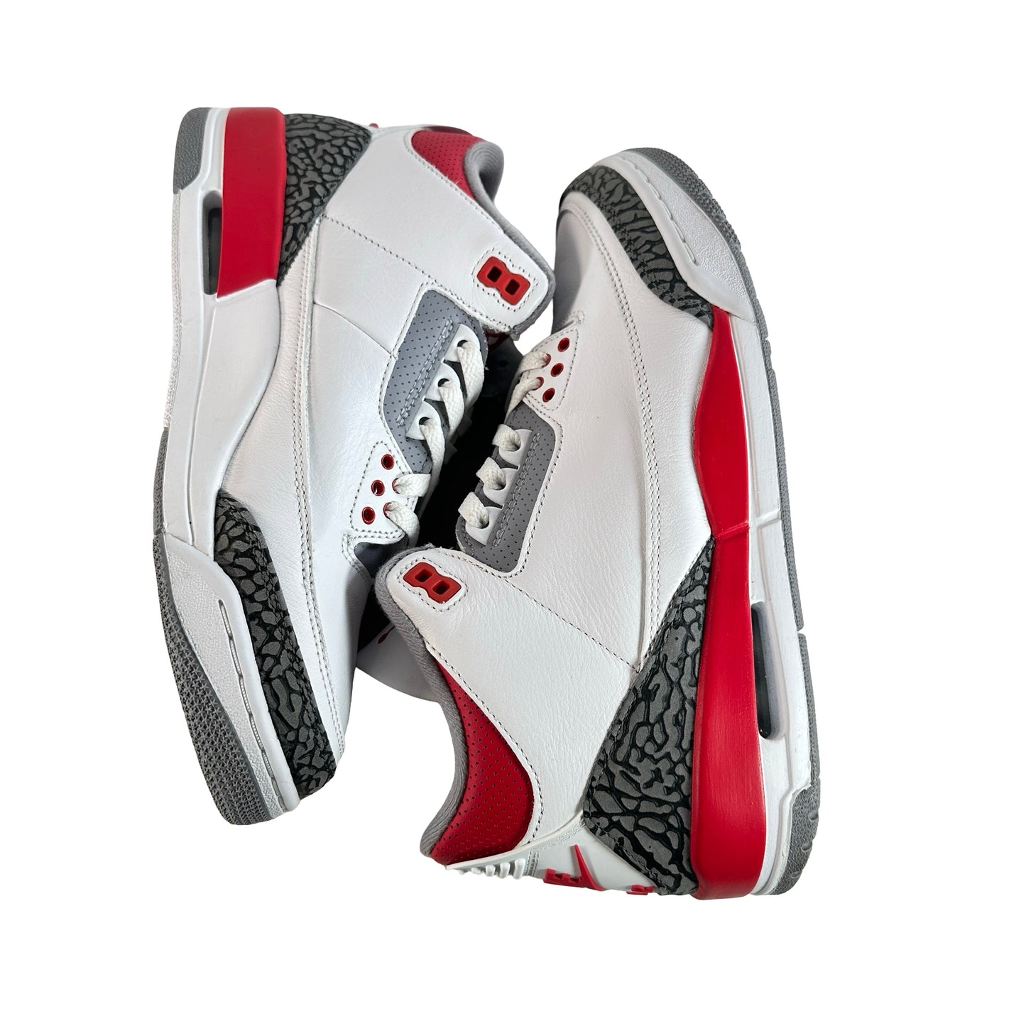 DN3707 160 Jordan 3 Retro Fire Red (2022) [USED] - 8.5 (Used4)