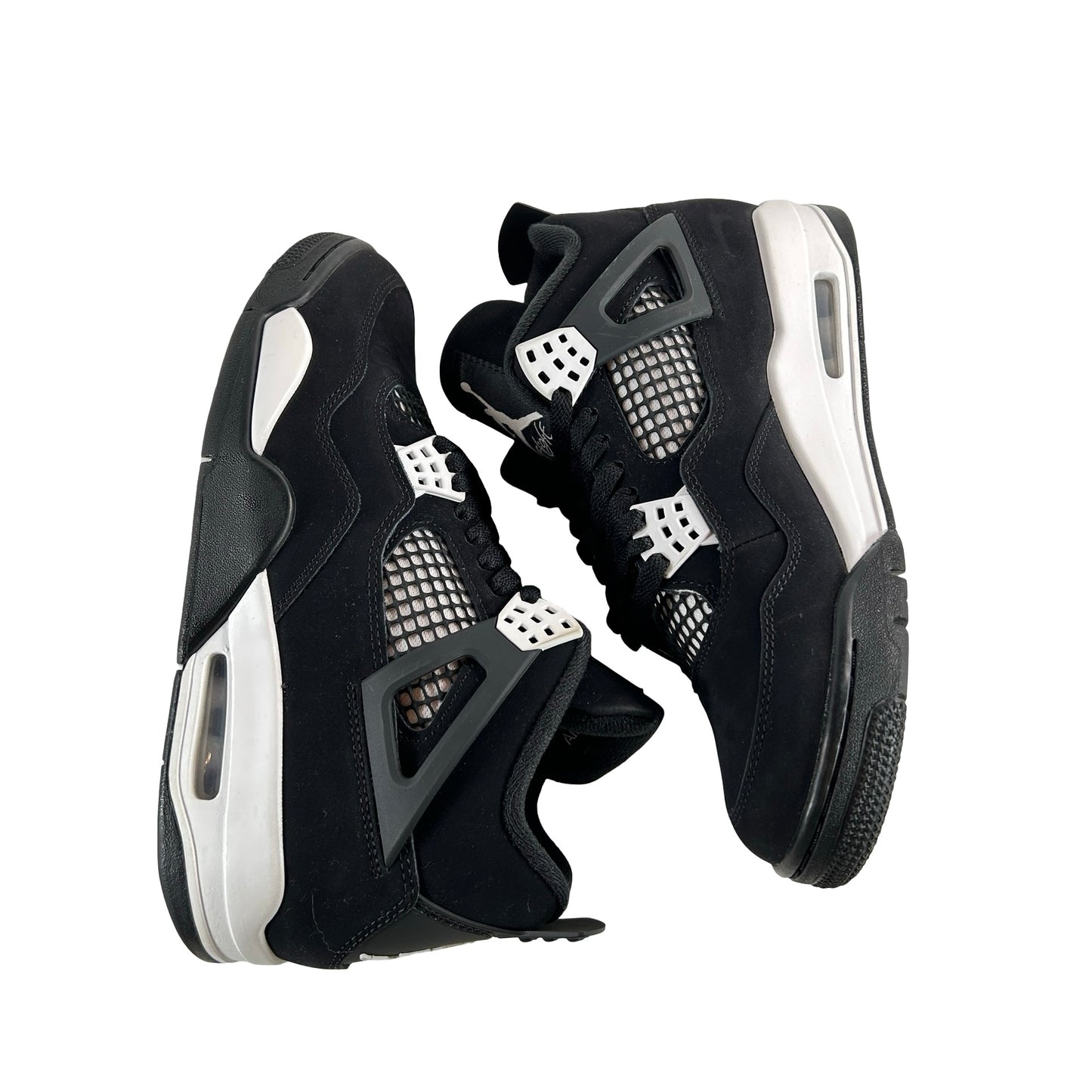 FQ8138 001 Jordan 4 Retro White Thunder [USED] - 8 M (Used5)