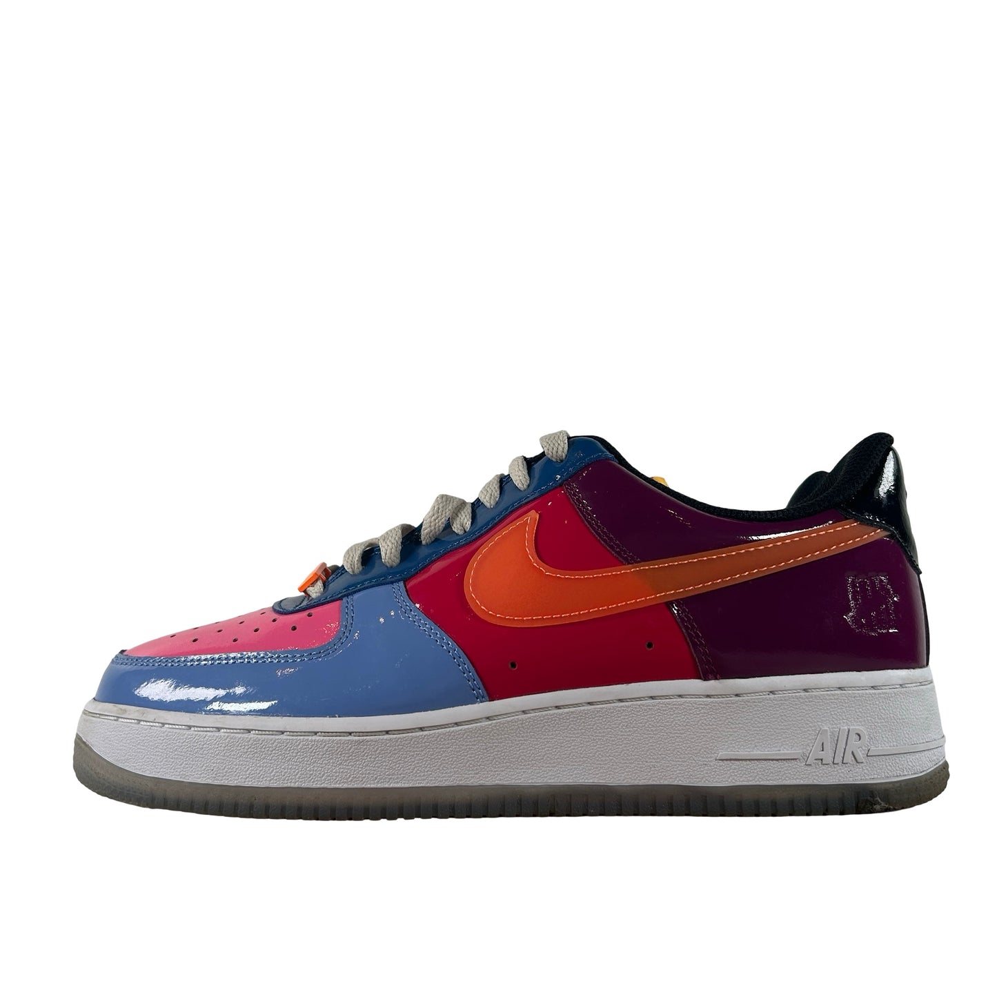 DV5255 400 Nike Air Force 1 Low SP UNDFTD Multi-Patent [USED] - 9 M (Used) (No Box)