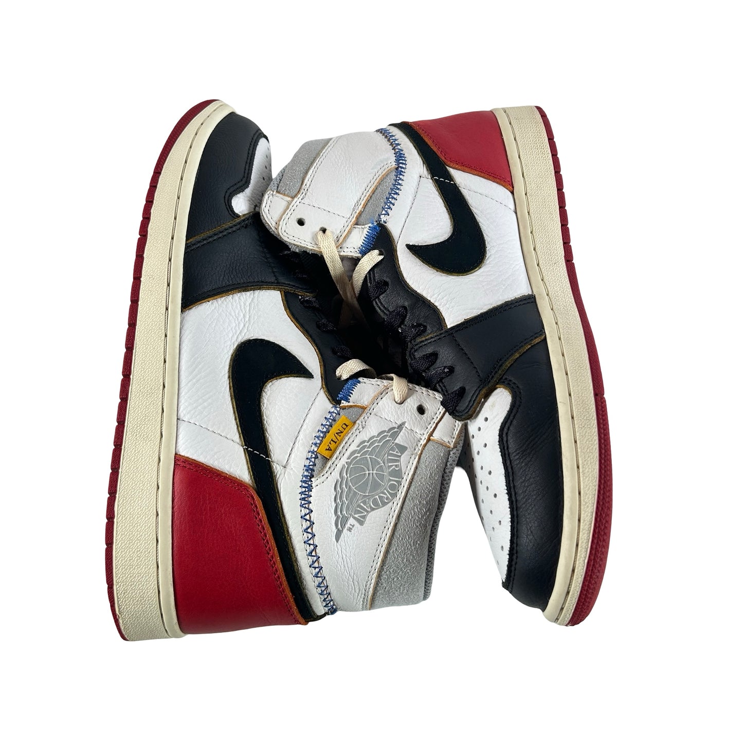 BV1300 106 Jordan 1 Union Black Toe [USED] - 11 M (Used)