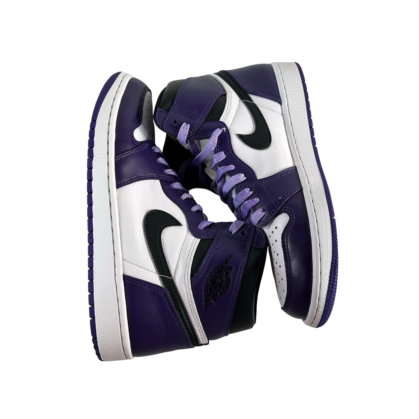 555088 500 Jordan 1 Court Purple [USED] - 8.5 M (Used4)