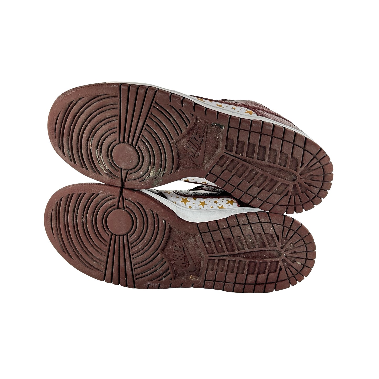 DH3228 103 Supreme Dunk SB Low Brown [USED] - 8 M (Used)