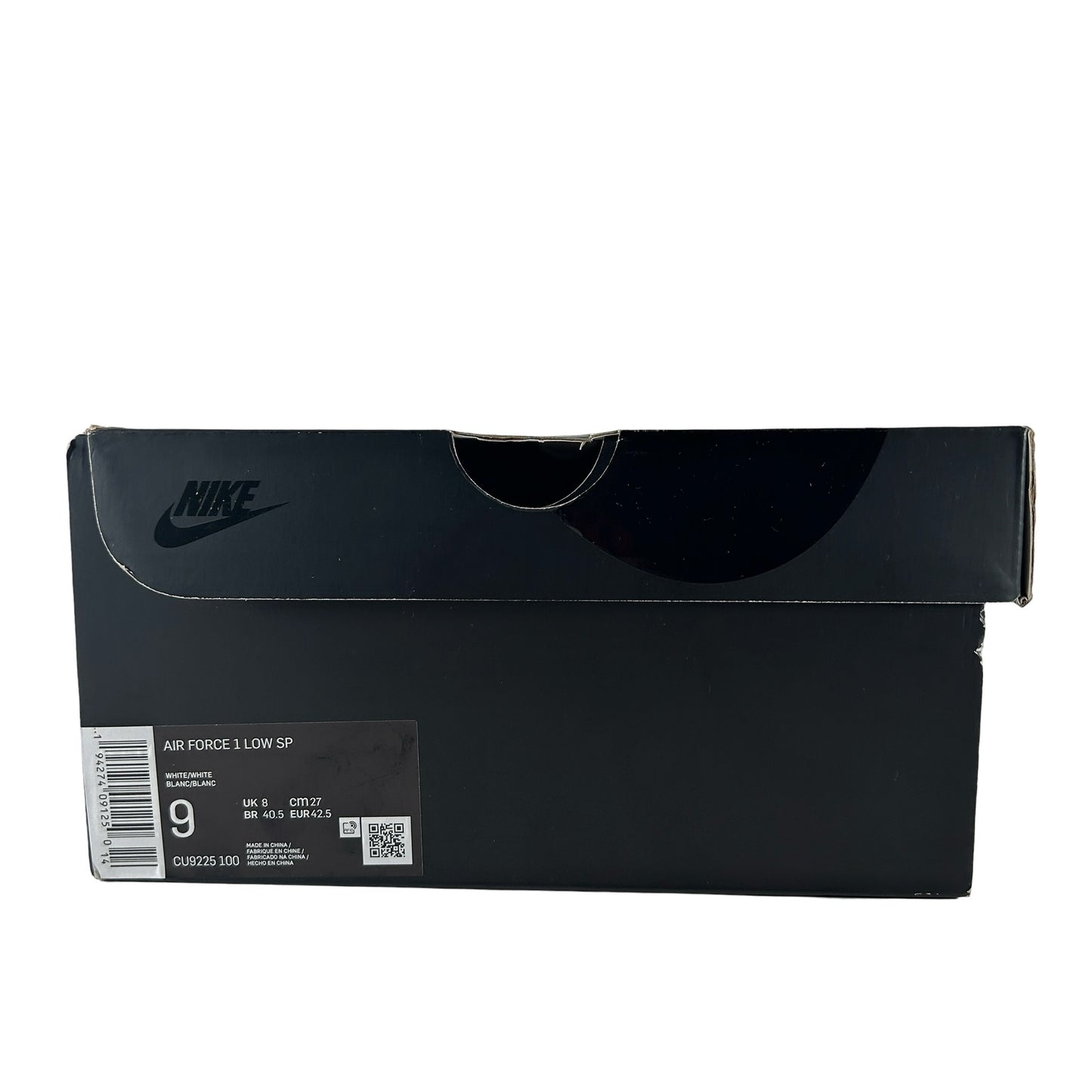 CU9225 100 AF1 Bajo Supremo Blanco