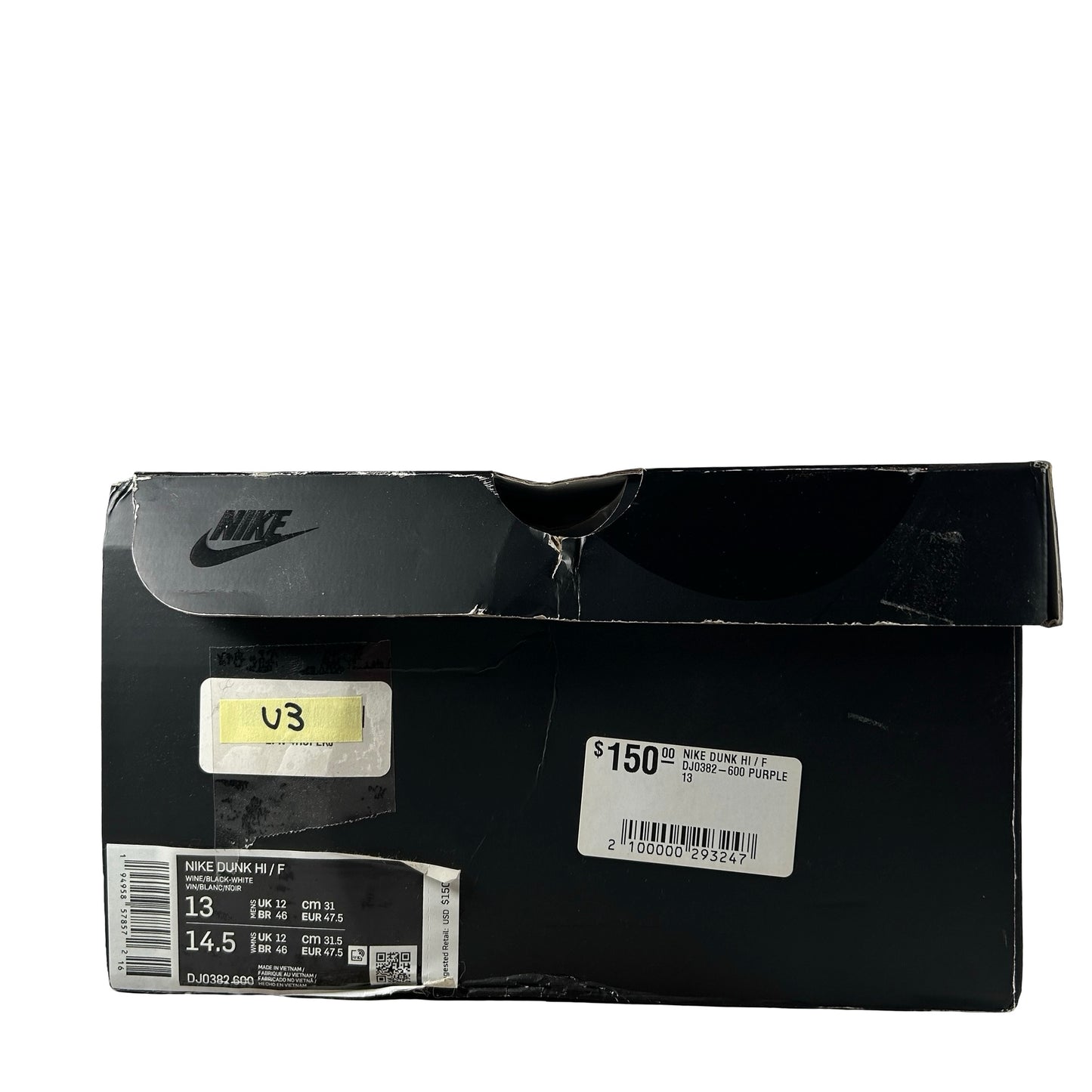 DJ0382 600 Nike Dunk High Fragment Beijing (2021) [USED] - 13 M (Used3)
