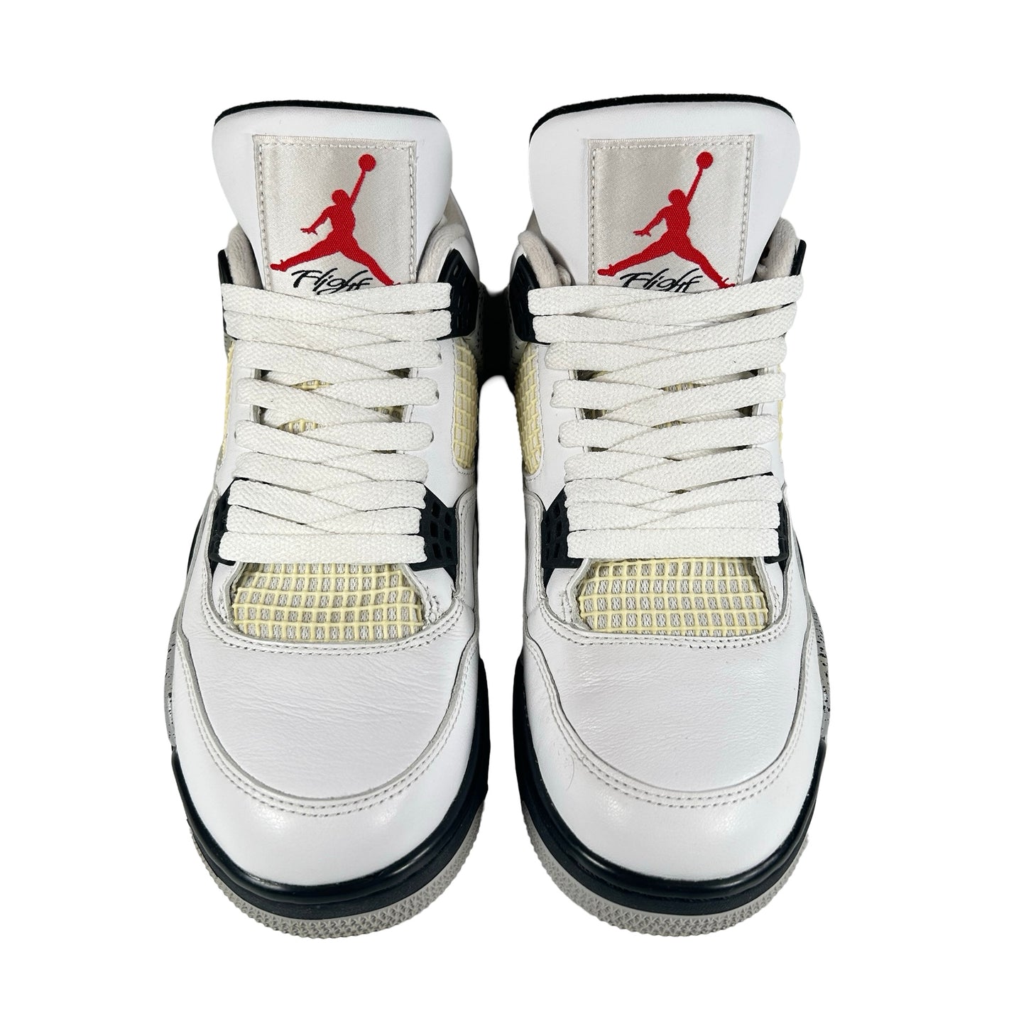 840606 192 Jordan 4 White Cement [USED] - 8 M (Used)