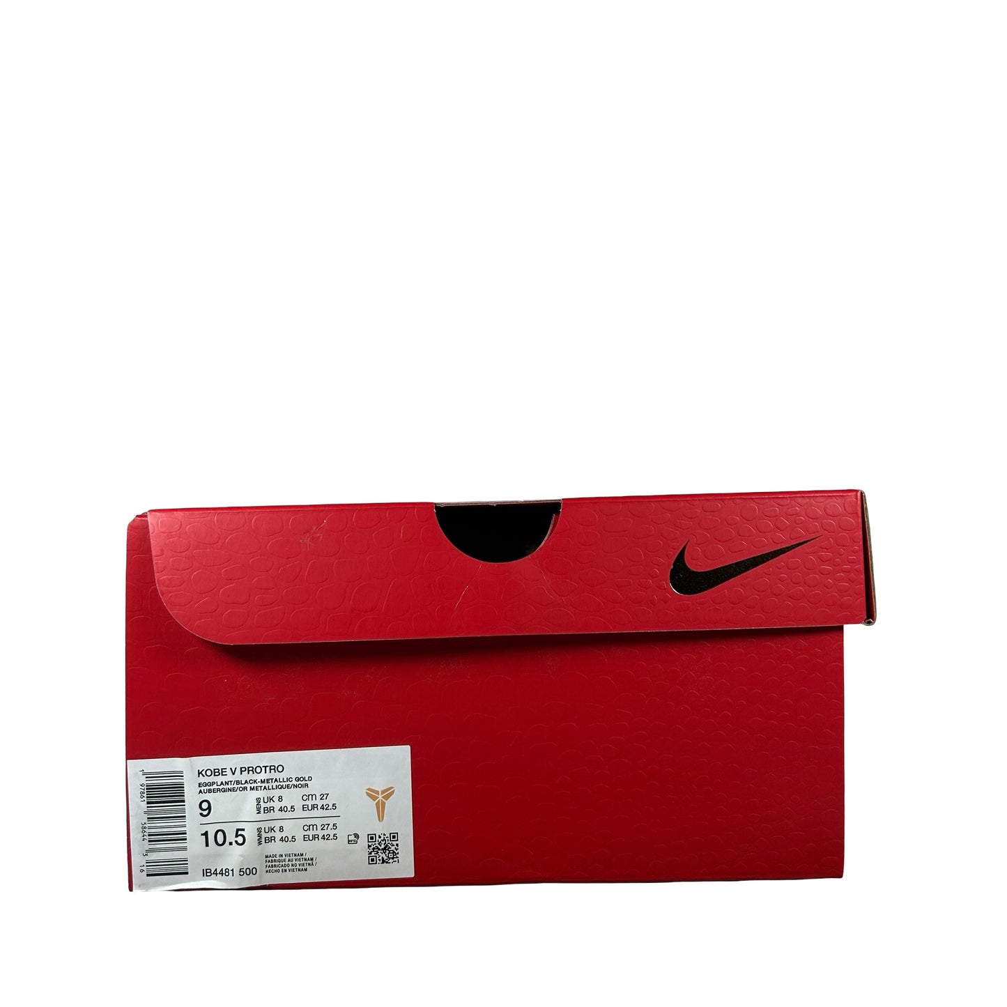 IB4481 500 Nike Kobe 5 Protro Year of the Mamba Eggplant [USED] - 9 M (Used)