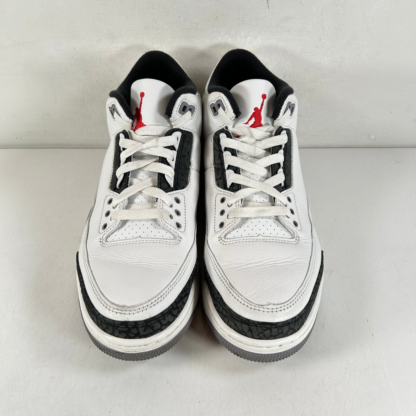 CT8532 106 Jordan 3 Retro Cement Grey [USED] - 9 M (Used) (No Box)