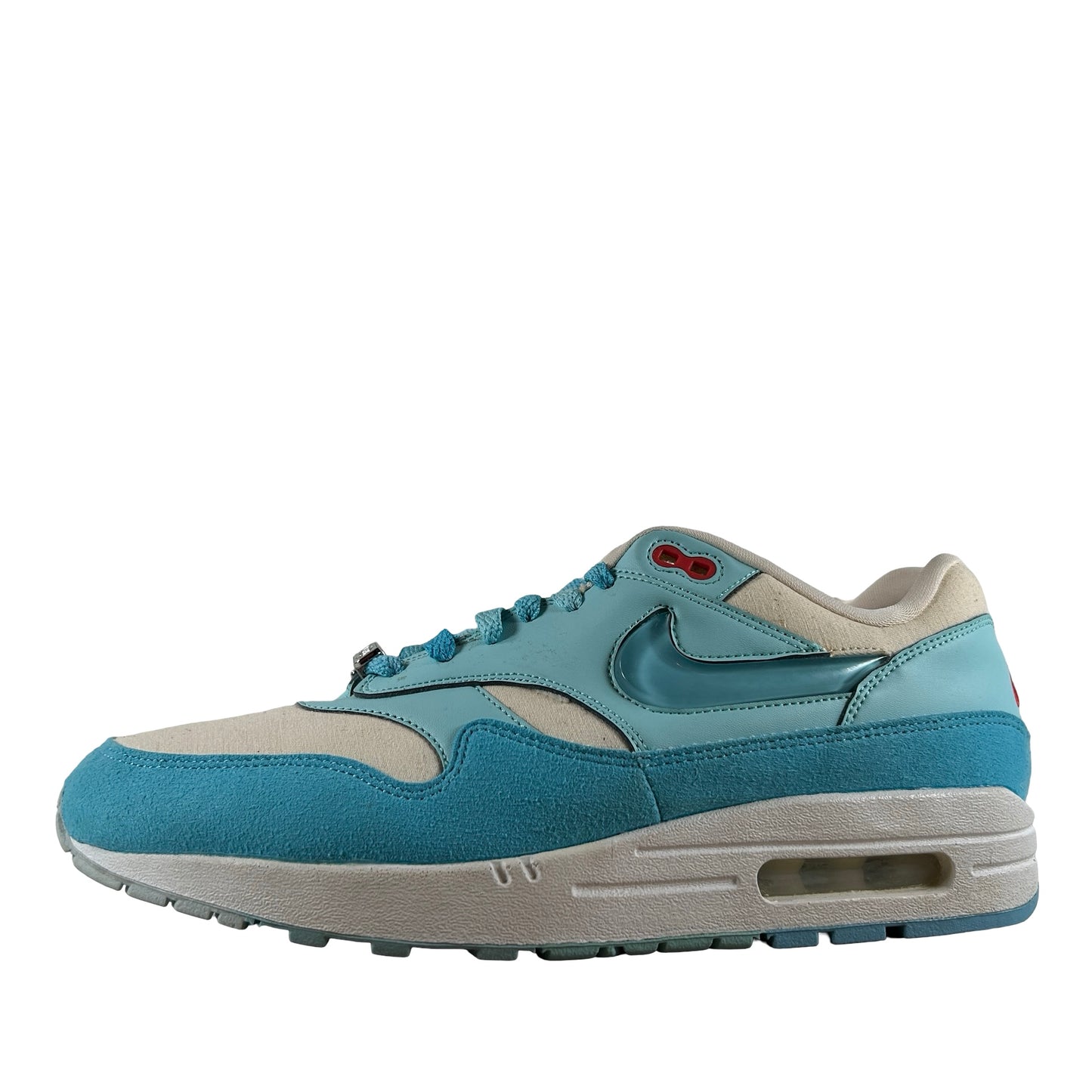 FD6955 400 Nike Air Max 1 Puerto Rico Blue Gale [USED] - 9.5 M (Used)