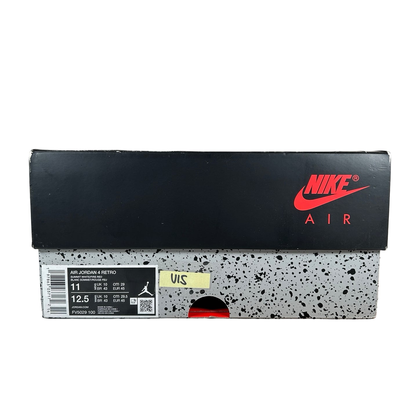 FV5029 100 Jordan 4 Retro White Cement (2025) [USED] - 11 M (Used15)