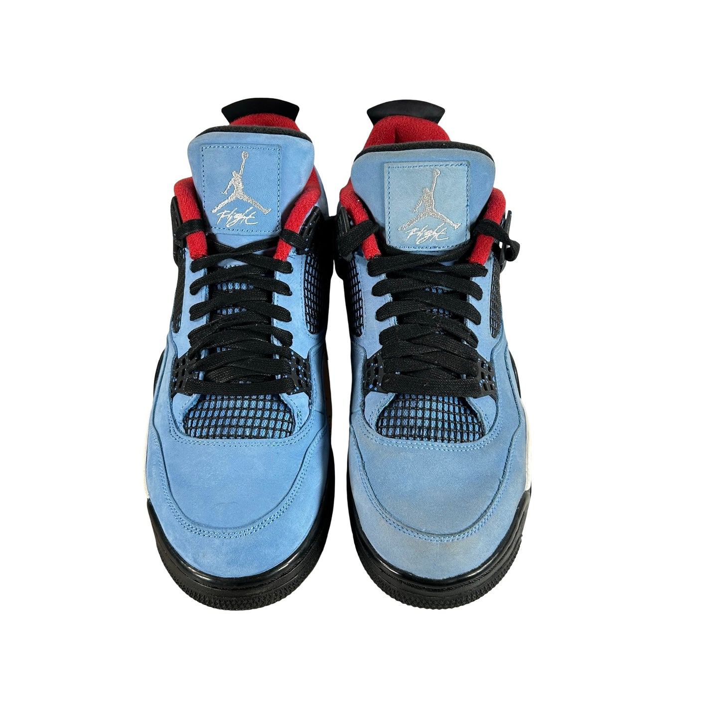 308497 406 Jordan 4 Retro Travis Scott Cactus Jack [USED] - 12 M (Used) (Missing Left Insole)