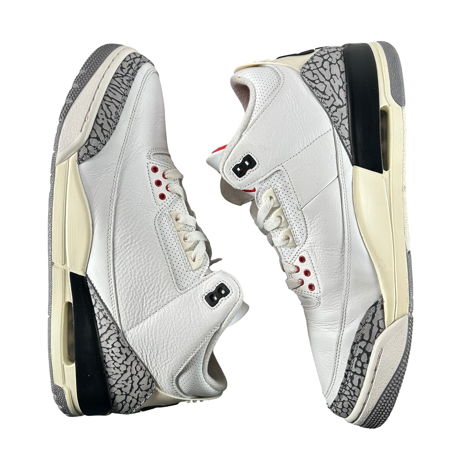 DN3707 100 Jordan 3 Retro White Cement Reimagined [USED] - 12.5 M (Used7)
