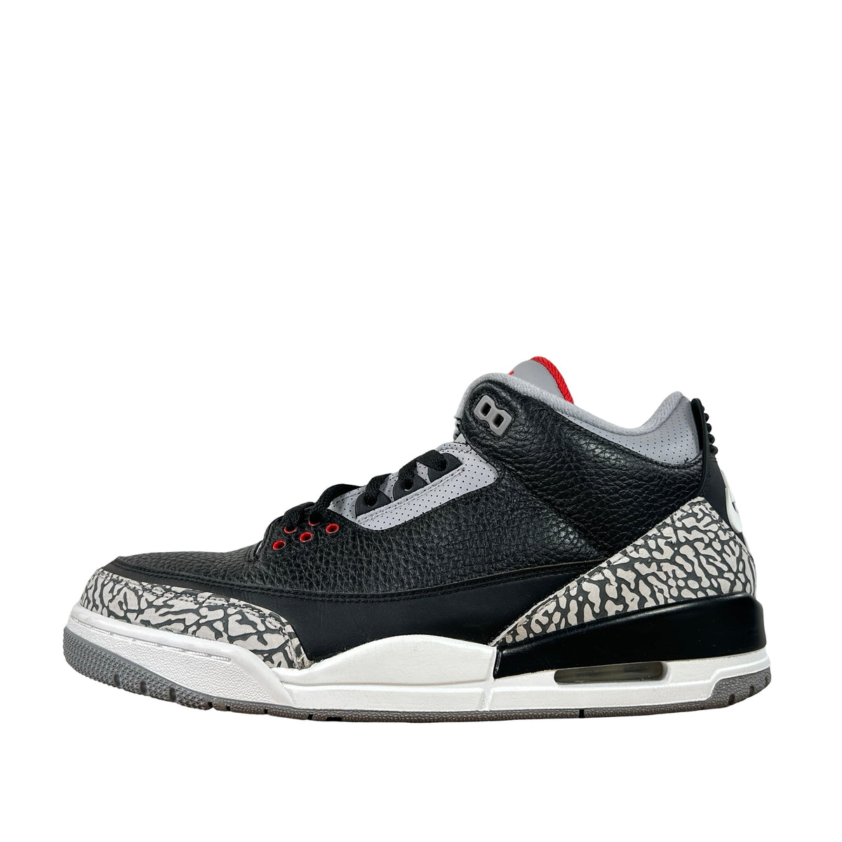 854262 001 Jordan 3 Black Cement 2018 [USED] - 11 M (Used) (Replace Box)