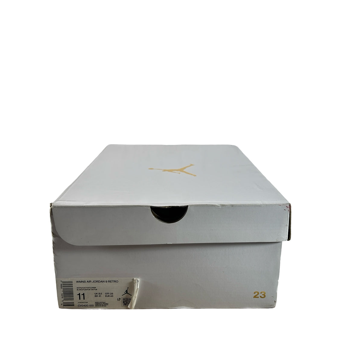 CV0420 100 Jordan 9 Retro Change The World (Women's) [USED] - 11 W (Used)