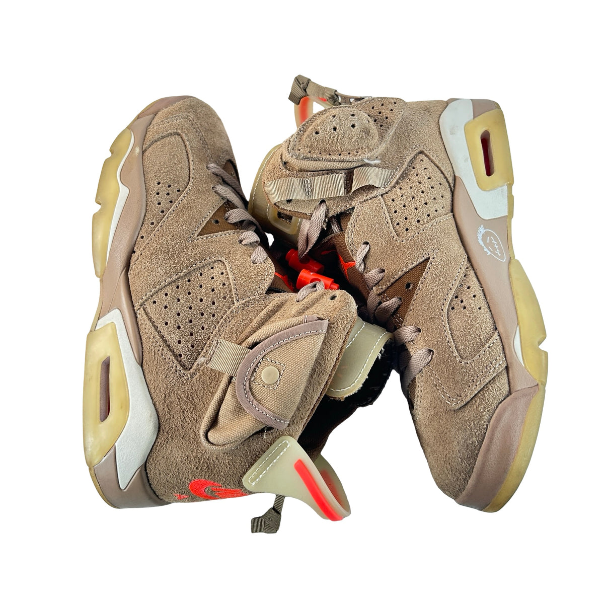 DH0690 200 Jordan 6 Retro Travis Scott British Khaki [USED] - 6 M (Used2)