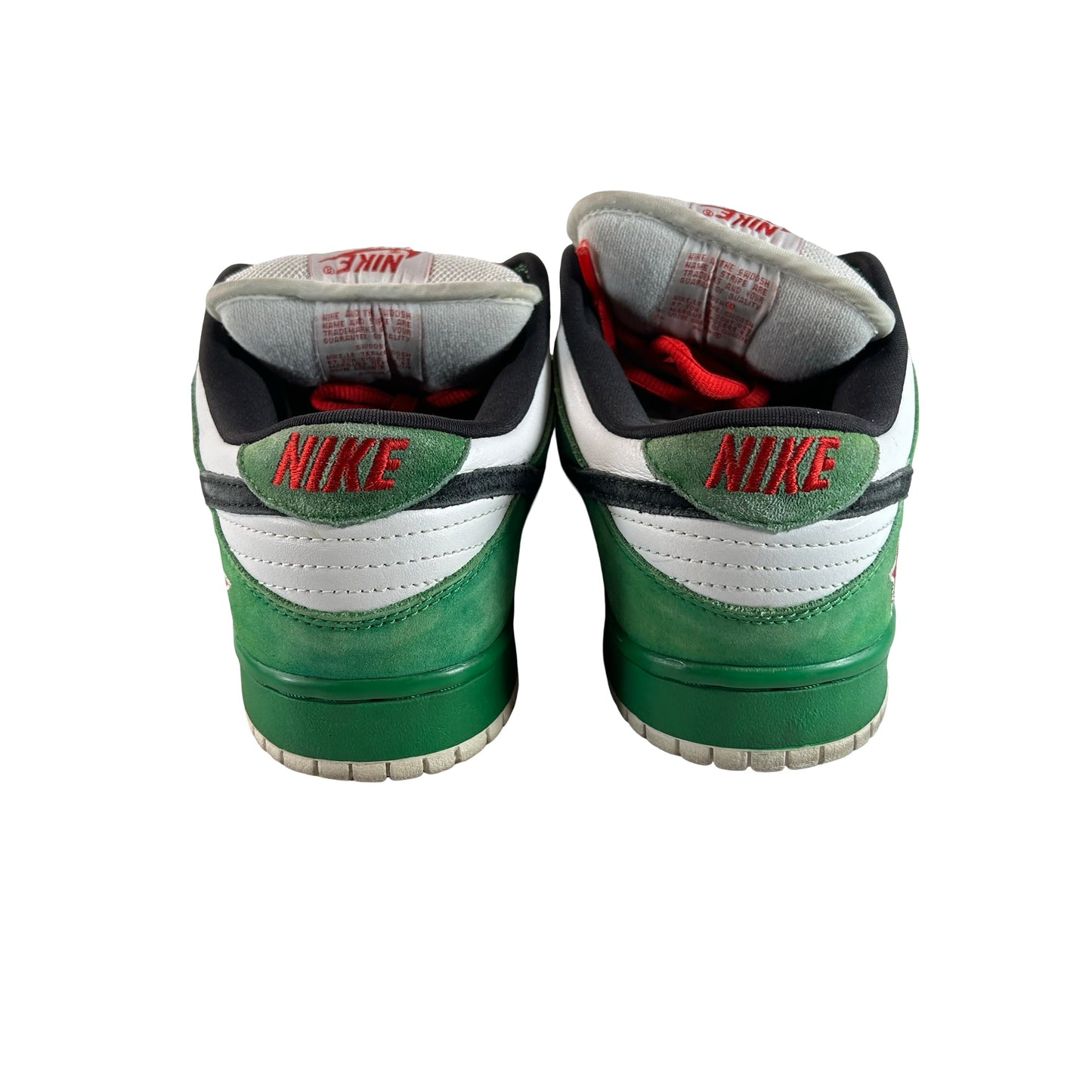 304292 302 Nike SB Dunk Low Heineken [USED] - 10 M (Used) (No Box)
