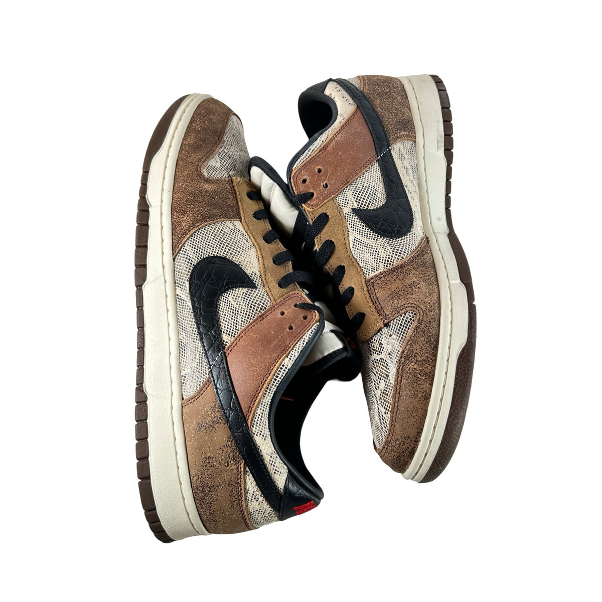 FJ5434 120 Nike Dunk Low Premium CO.JP Brown Snakeskin [USED] - 13 M (Used2)