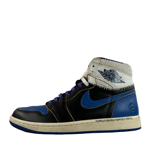 IO7847 001 Jordan 1 Retro High OG SP Fragment x Union LA Sport Royal [USED] - 8 M (Used)