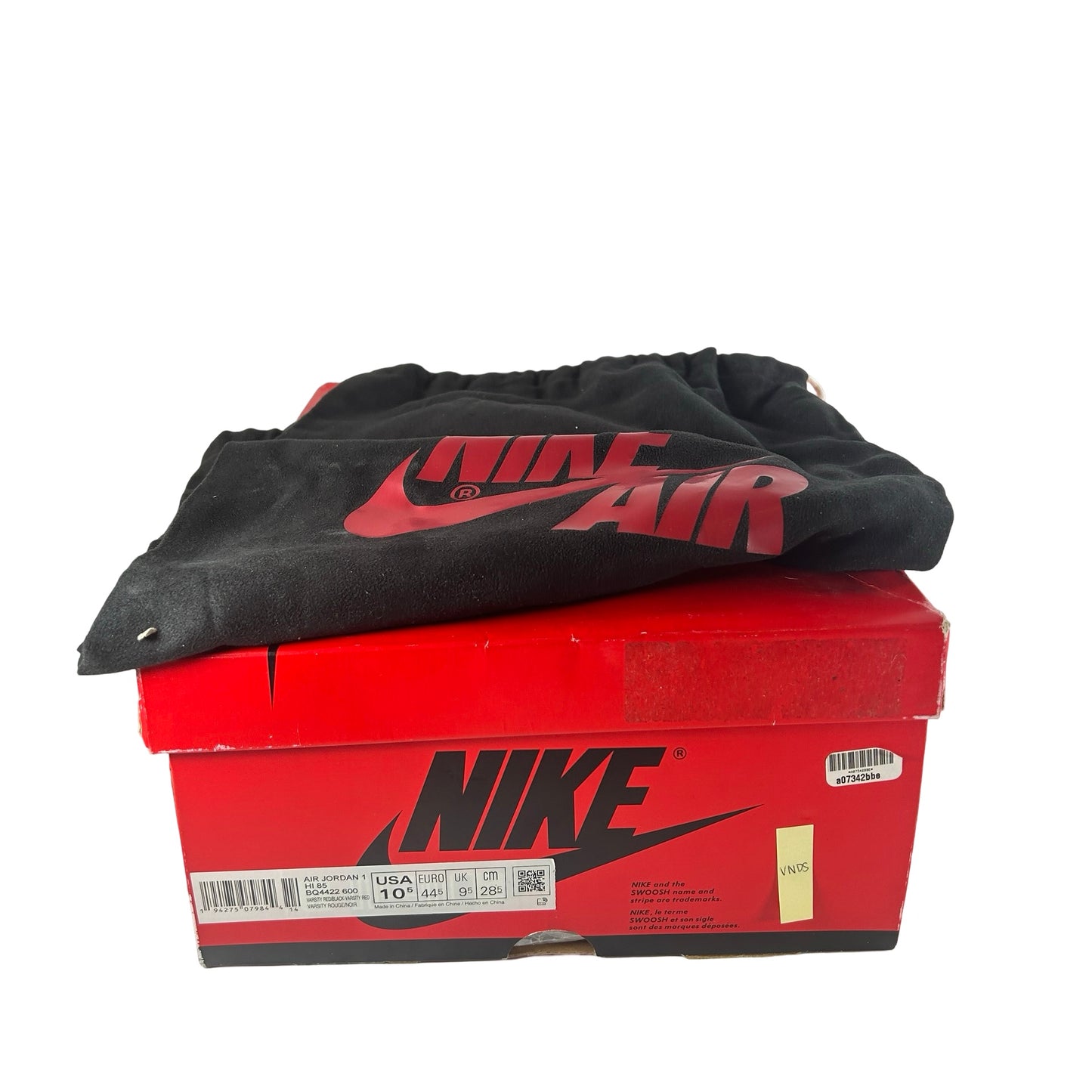 BQ4422 600 Jordan 1 Retro High '85 Varsity Red [USED] - 10.5 M (VNDS)