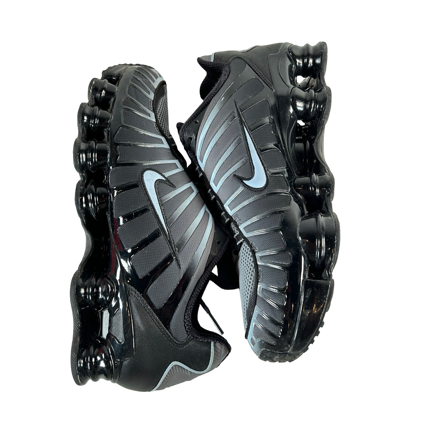 IF6202 002 Nike Shox TL Black Celestine Blue [USED] - 13 M (Used)