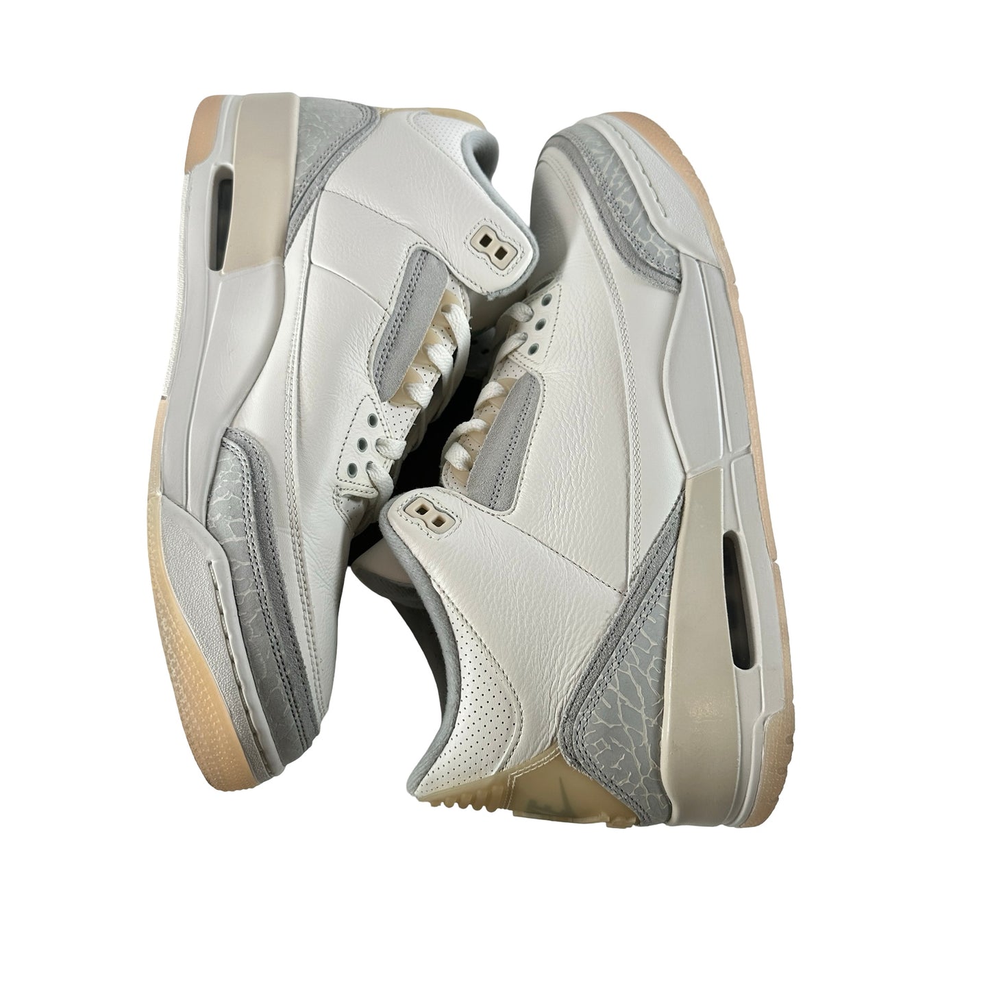 FJ9479 100 Jordan 3 Retro Craft Ivory [USED] - 12 M (Used) (No Box)