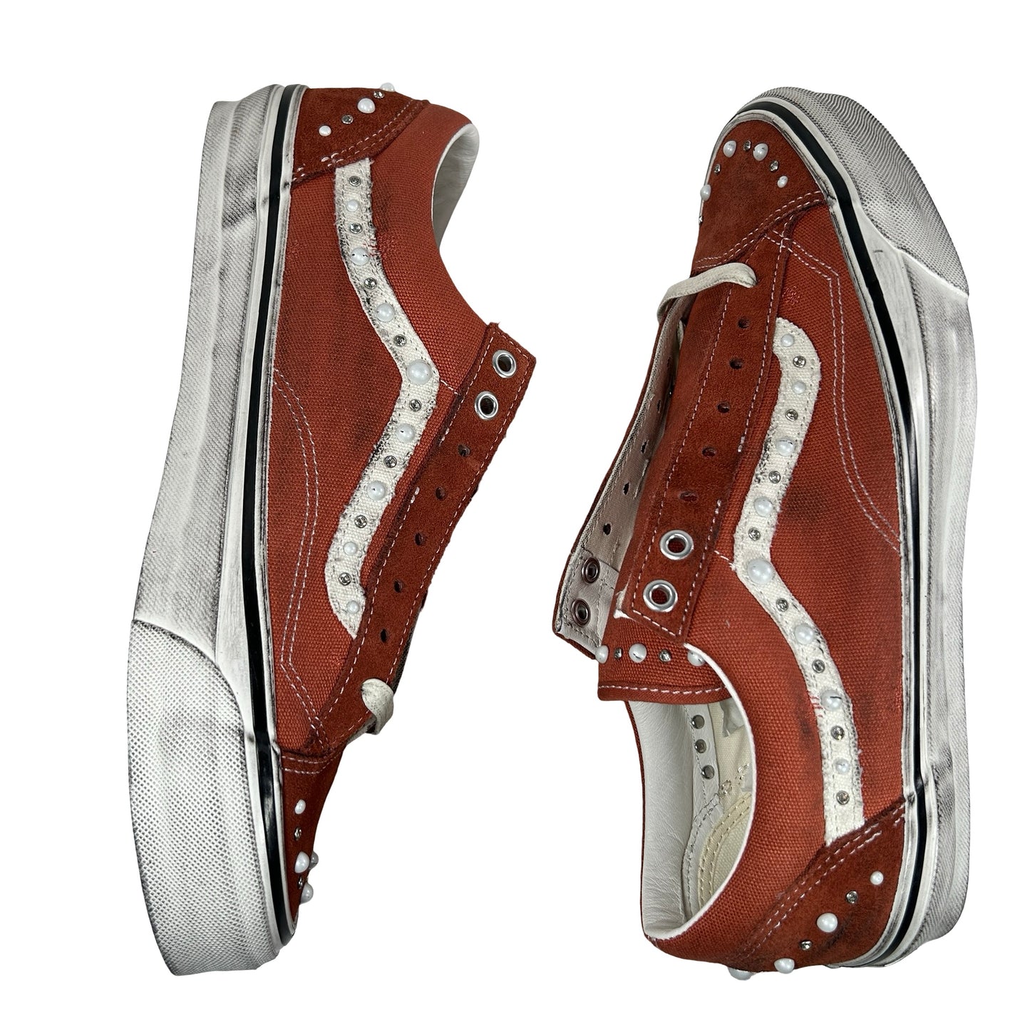 VN000E8VFSB Vans LX Old Skool 36 Pearlized Rust Bronze [USED] - 11 M (Used)