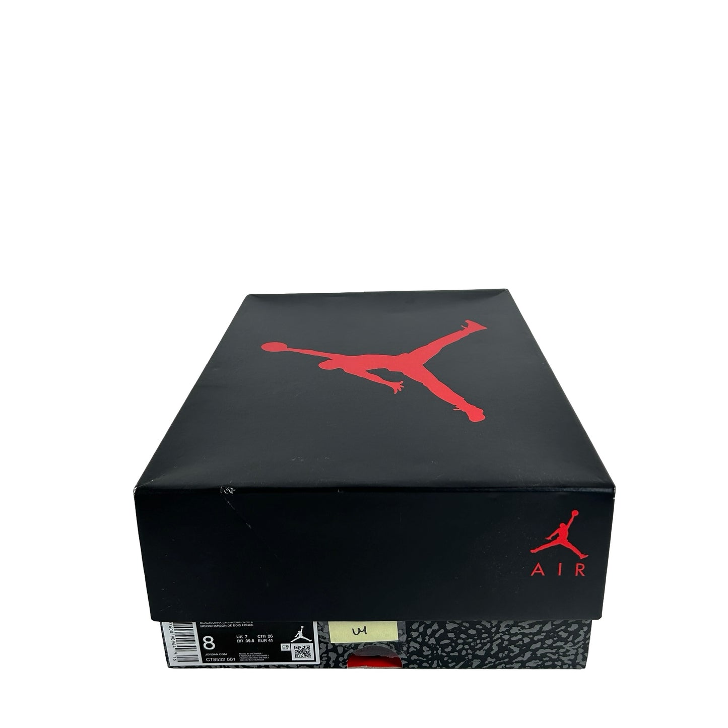 CT8532 001 Jordan 3 Retro Black Cat (2025) [USED] - 8 M (Used4)