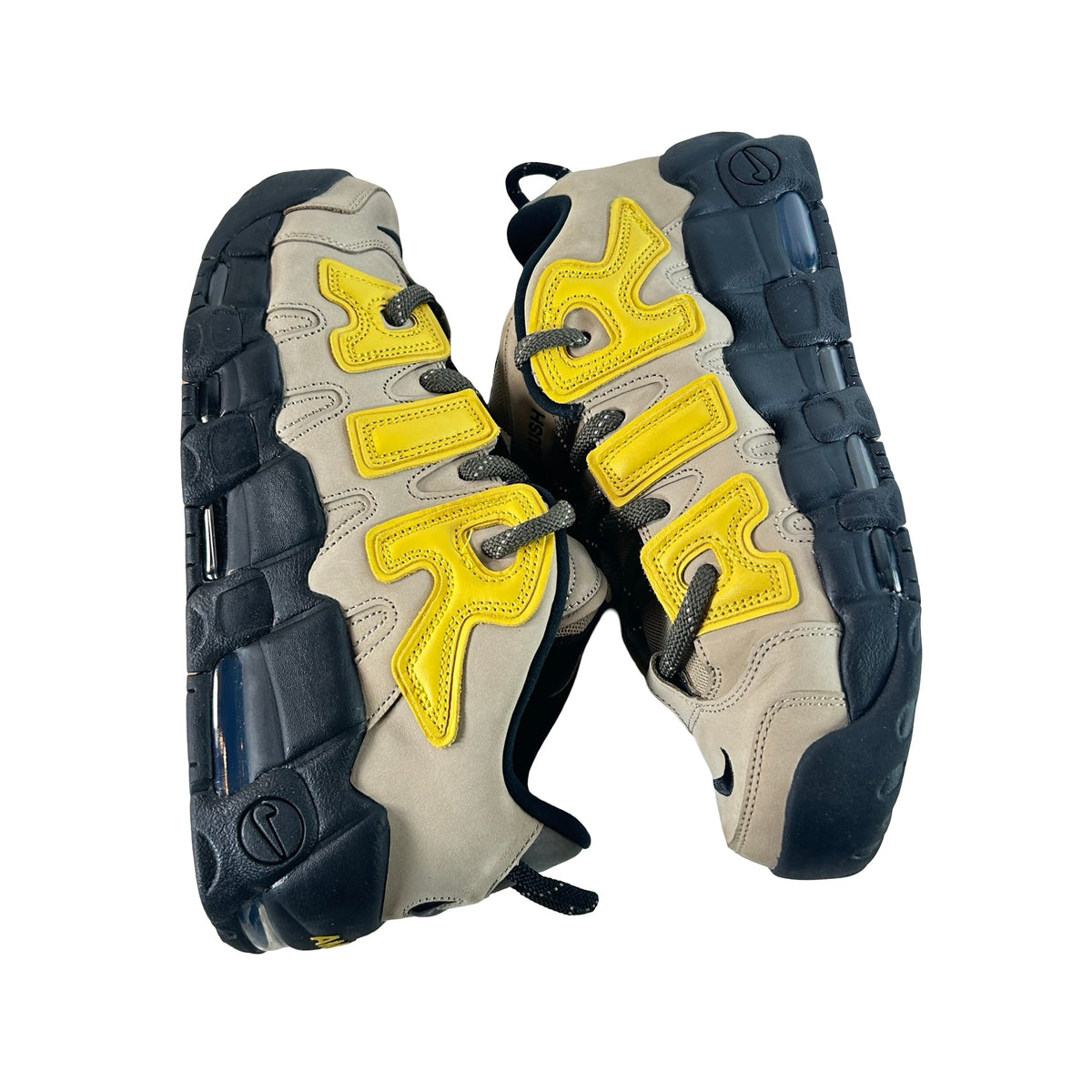 FB1299 200 Nike Air More Uptempo Low AMBUSH Sulfur [USED] - 11 M (Used)