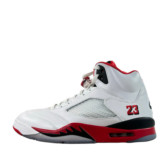 HQ7978 101 Jordan 5 Retro Fire Red Black Tongue (2025) [USED] - 12 M (Used8) (Missing Insole)