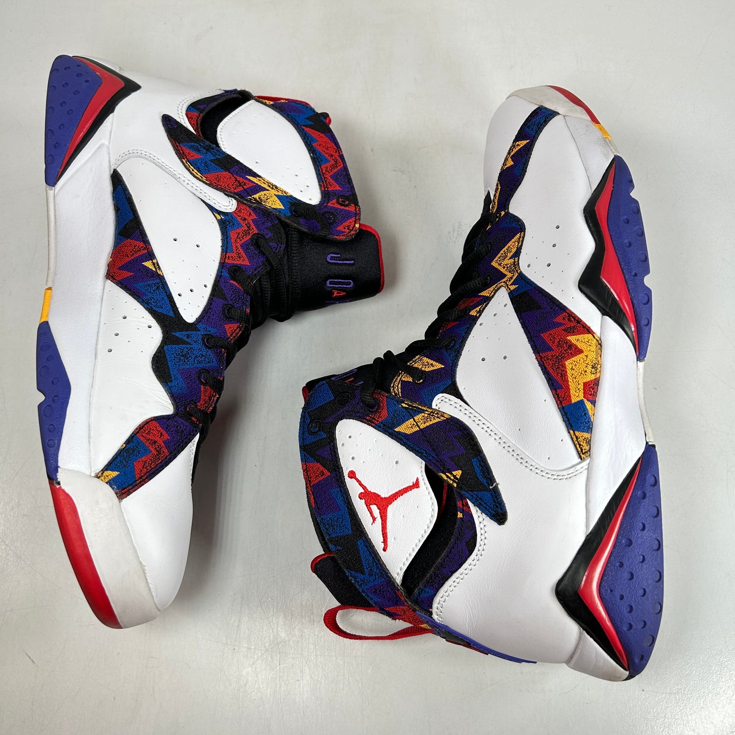 304775 142 Jordan 7 Retro Nothing But Net [USED] - 11.5 M (Used)