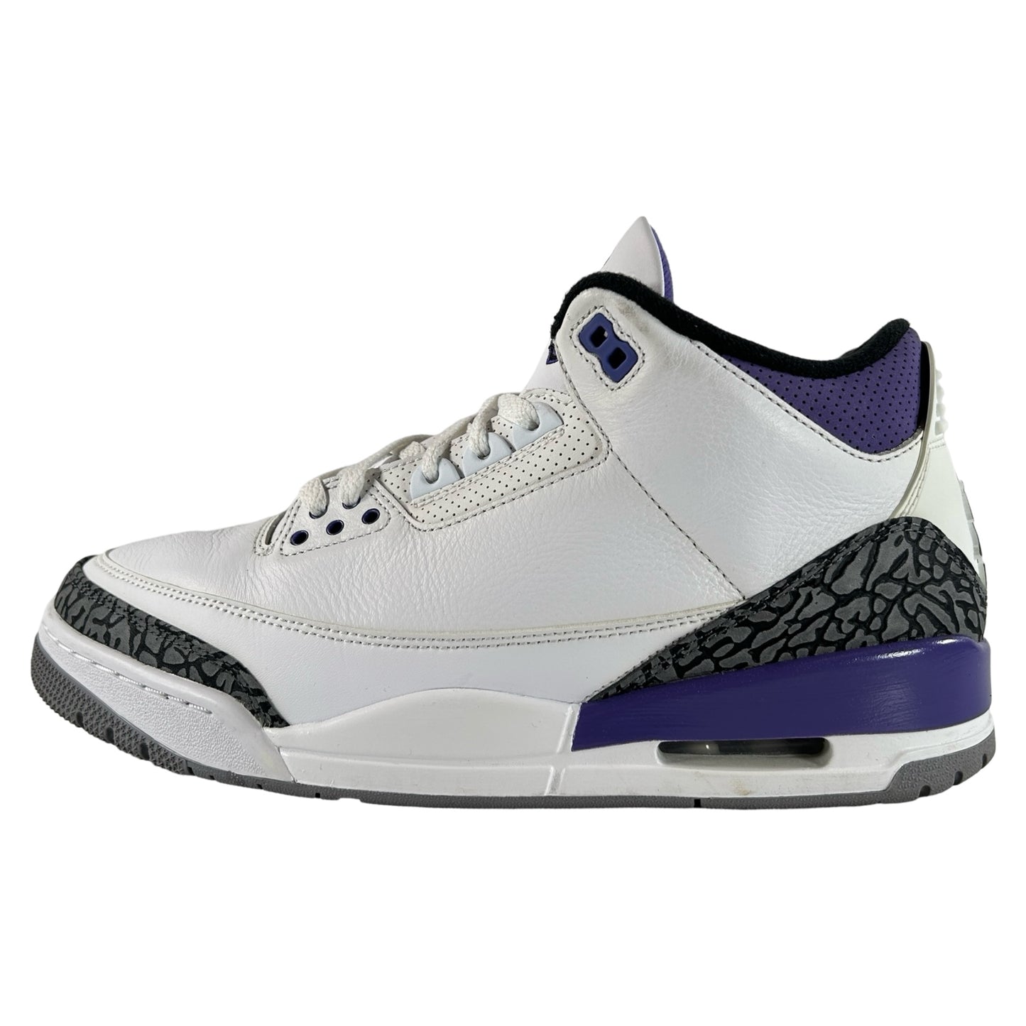 CT8532 105 Jordan 3 Retro Dark Iris [USED] - 10.5 M (Used2)