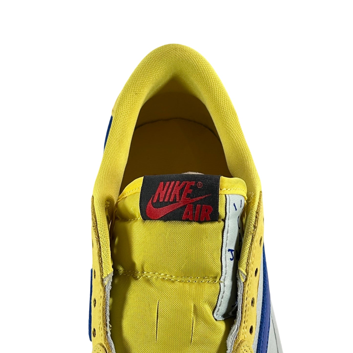 DZ4137 700 Jordan 1 Retro Low OG SP Travis Scott Canary (Women's) [CONDITIONAL] - 9 W (Marks on Sock Liner)